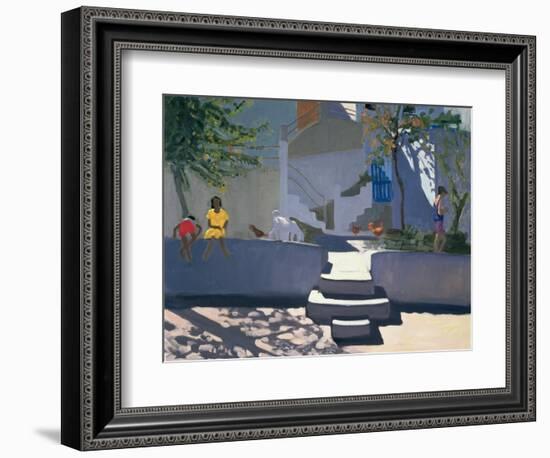 The Yellow Dress, Kos, 1993-Andrew Macara-Framed Giclee Print