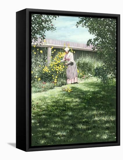The Yellow Flowers-Kevin Dodds-Framed Premier Image Canvas