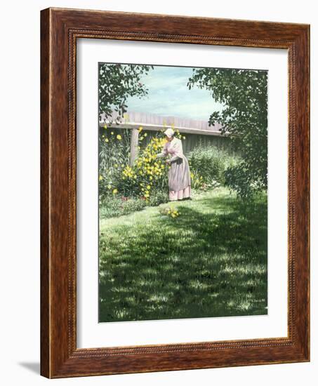 The Yellow Flowers-Kevin Dodds-Framed Giclee Print