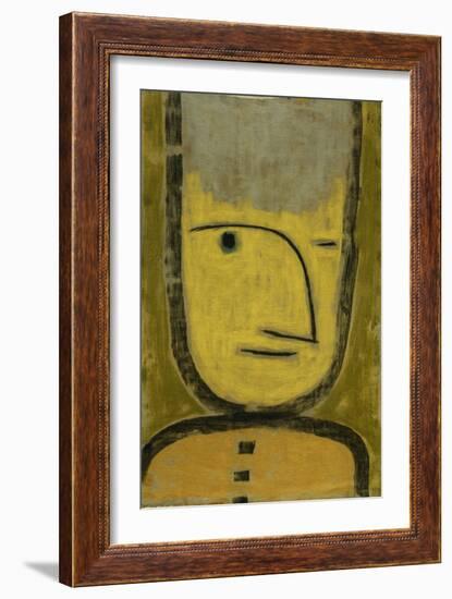 The Yellow-Green-Paul Klee-Framed Premium Giclee Print