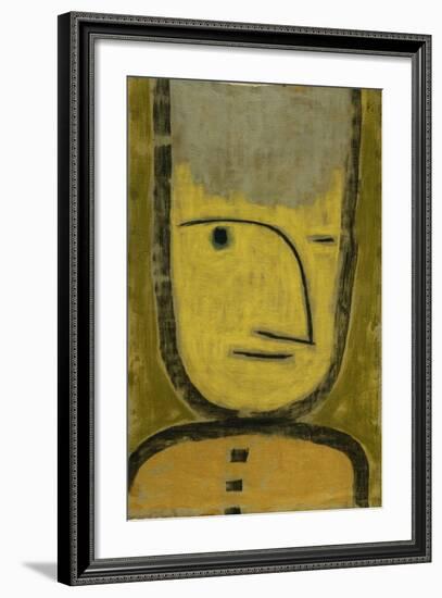 The Yellow-Green-Paul Klee-Framed Giclee Print