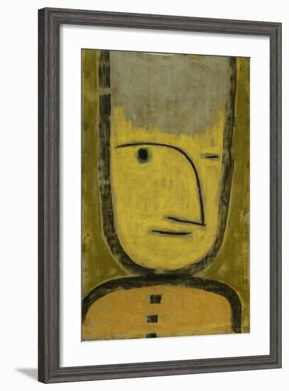 The Yellow-Green-Paul Klee-Framed Giclee Print