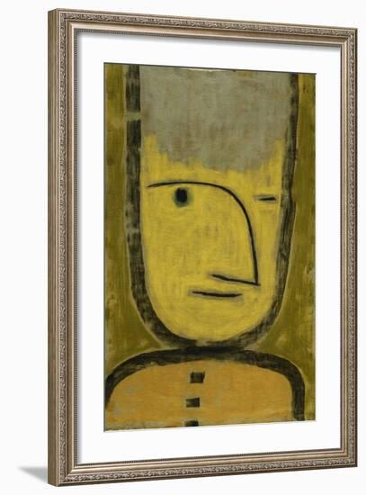 The Yellow-Green-Paul Klee-Framed Giclee Print