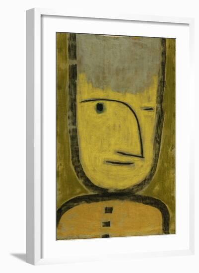 The Yellow-Green-Paul Klee-Framed Giclee Print