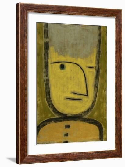 The Yellow-Green-Paul Klee-Framed Giclee Print