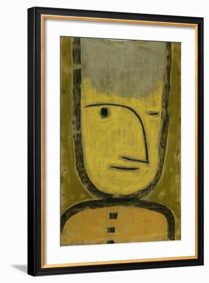 The Yellow-Green-Paul Klee-Framed Giclee Print