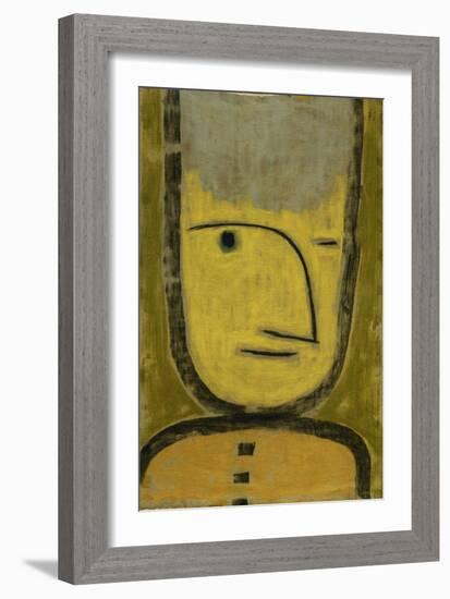 The Yellow-Green-Paul Klee-Framed Giclee Print