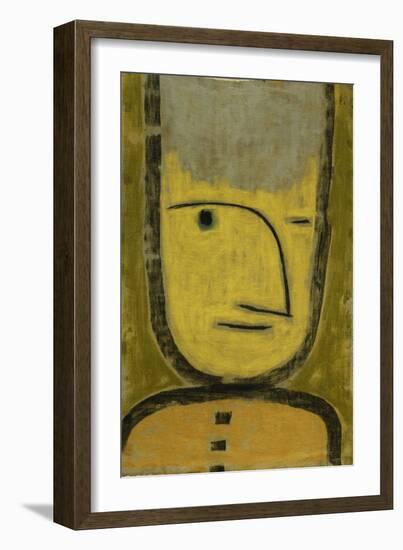 The Yellow-Green-Paul Klee-Framed Giclee Print