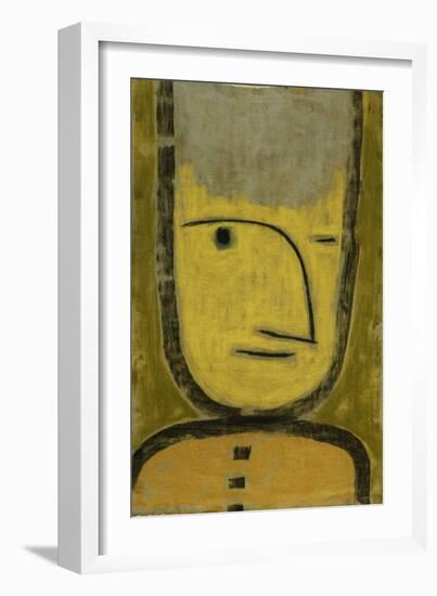 The Yellow-Green-Paul Klee-Framed Giclee Print