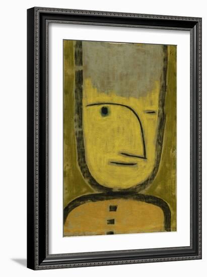 The Yellow-Green-Paul Klee-Framed Giclee Print