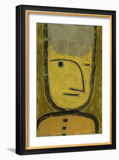 The Yellow-Green-Paul Klee-Framed Giclee Print