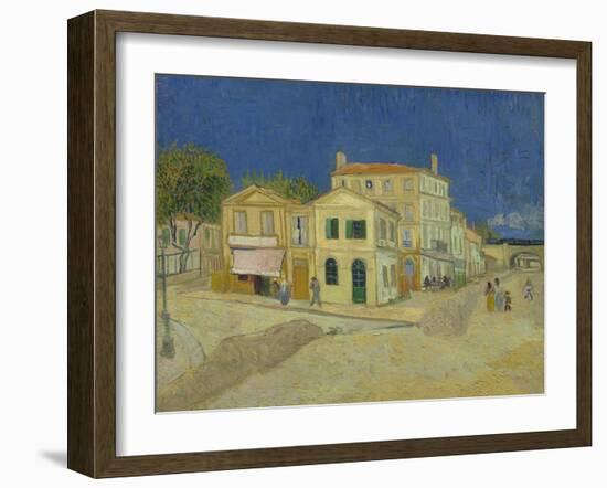 The Yellow House, 1888-Vincent van Gogh-Framed Giclee Print