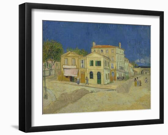 The Yellow House, 1888-Vincent van Gogh-Framed Giclee Print