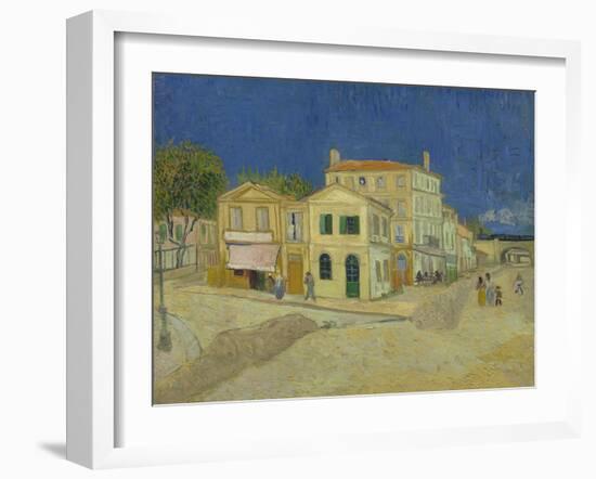 The Yellow House, 1888-Vincent van Gogh-Framed Giclee Print