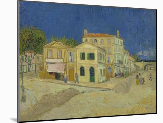 The Yellow House, 1888-Vincent van Gogh-Mounted Giclee Print