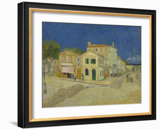 The Yellow House, 1888-Vincent van Gogh-Framed Giclee Print