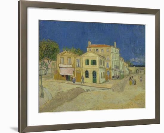 The Yellow House, 1888-Vincent van Gogh-Framed Giclee Print