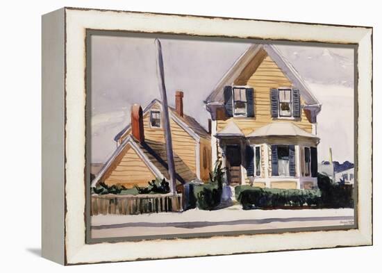 The Yellow House, 1923-Edward Hopper-Framed Premier Image Canvas