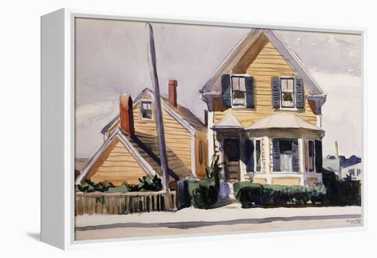 The Yellow House, 1923-Edward Hopper-Framed Premier Image Canvas