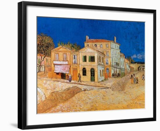 The Yellow House at Arles, c.1889-Vincent van Gogh-Framed Art Print