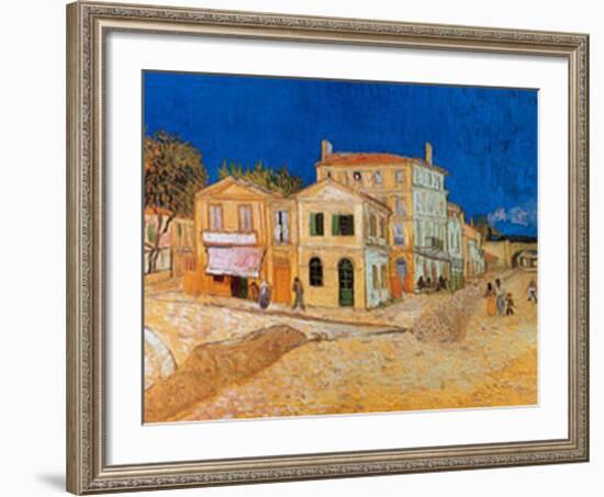 The Yellow House at Arles, c.1889-Vincent van Gogh-Framed Art Print