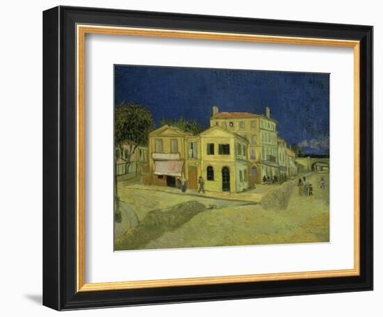 The Yellow House at Arles, c.1889-Vincent van Gogh-Framed Giclee Print