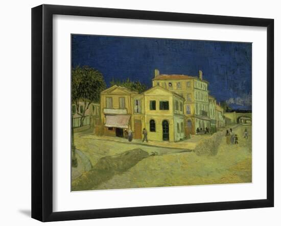 The Yellow House at Arles, c.1889-Vincent van Gogh-Framed Giclee Print