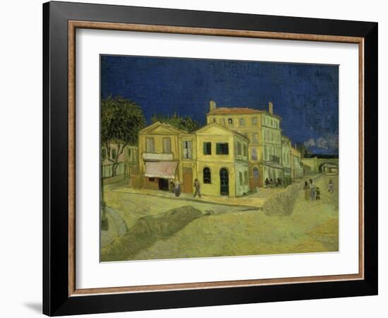 The Yellow House at Arles, c.1889-Vincent van Gogh-Framed Giclee Print