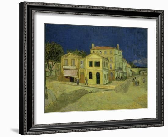 The Yellow House at Arles, c.1889-Vincent van Gogh-Framed Giclee Print