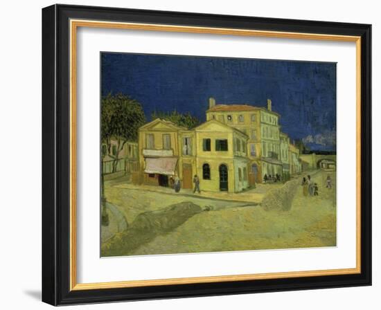 The Yellow House at Arles, c.1889-Vincent van Gogh-Framed Giclee Print