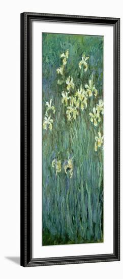 The Yellow Irises-Claude Monet-Framed Giclee Print