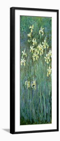 The Yellow Irises-Claude Monet-Framed Giclee Print