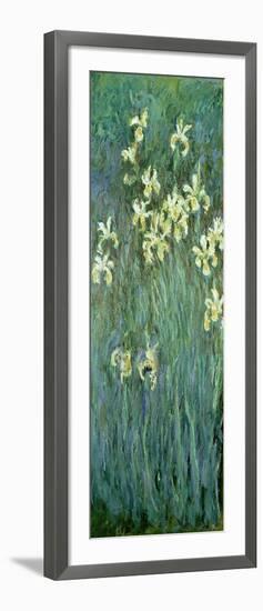 The Yellow Irises-Claude Monet-Framed Giclee Print