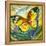 The Yellow-Red Butterfly In Flight-balaikin2009-Framed Stretched Canvas