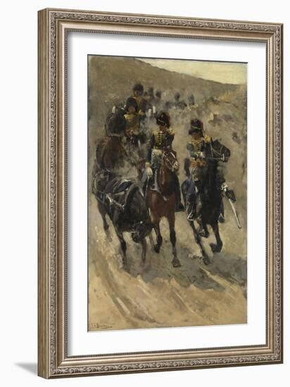 The Yellow Riders, 1885-86-Georg-Hendrik Breitner-Framed Giclee Print