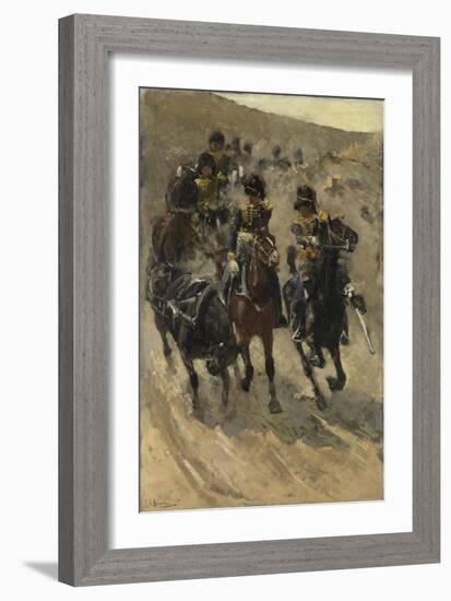 The Yellow Riders, 1885-86-Georg-Hendrik Breitner-Framed Giclee Print