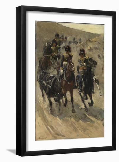 The Yellow Riders, 1885-86-Georg-Hendrik Breitner-Framed Giclee Print