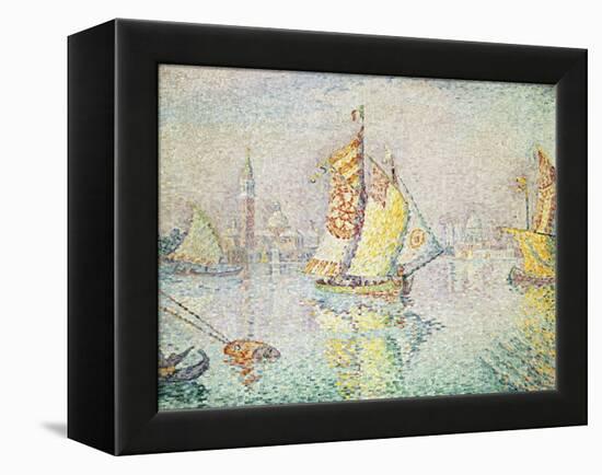 The Yellow Sail, Venice, 1904-Paul Signac-Framed Premier Image Canvas