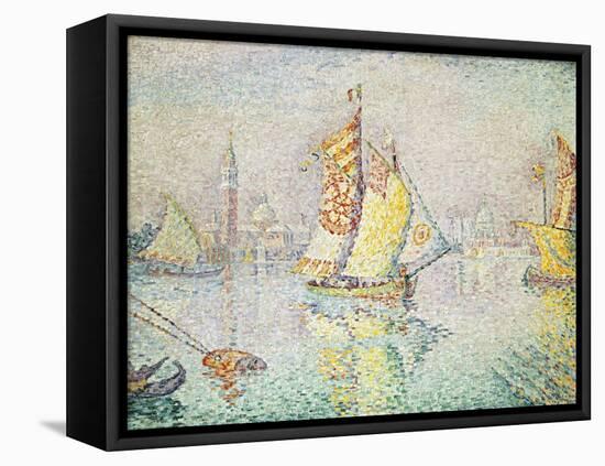 The Yellow Sail, Venice, 1904-Paul Signac-Framed Premier Image Canvas