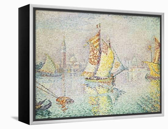 The Yellow Sail, Venice, 1904-Paul Signac-Framed Premier Image Canvas