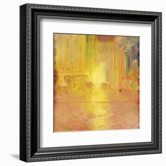 The Yellow Salon-Gaston La Touche-Framed Premium Giclee Print