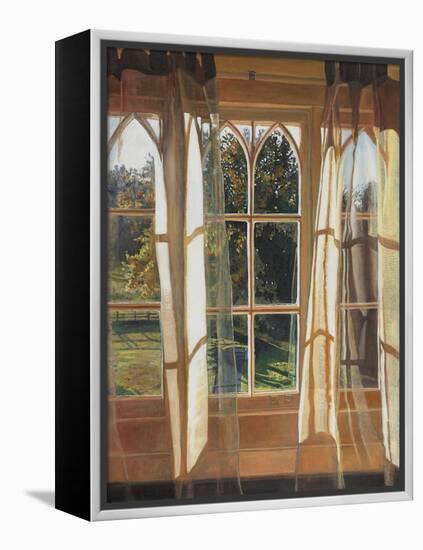 The yellow window, 2013,-Helen White-Framed Premier Image Canvas