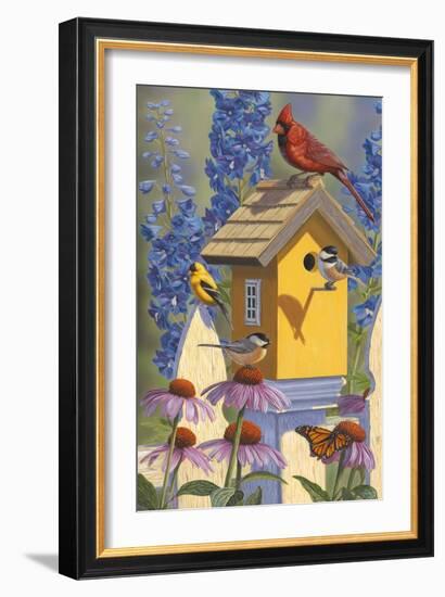 The Yellowbird House-Jeffrey Hoff-Framed Giclee Print