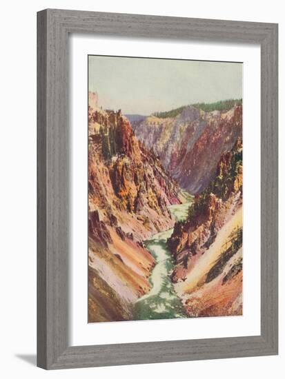 'The Yellowstone River', 1916-Unknown-Framed Giclee Print