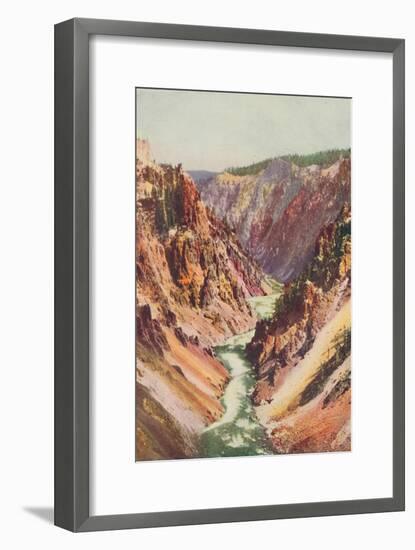 'The Yellowstone River', 1916-Unknown-Framed Giclee Print