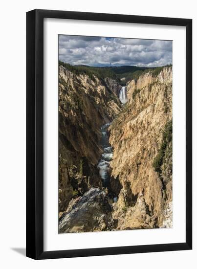 The Yellowstone River Roars Through The Grand Canyon Of The Yellowstone-Bryan Jolley-Framed Photographic Print