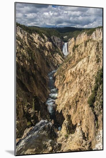 The Yellowstone River Roars Through The Grand Canyon Of The Yellowstone-Bryan Jolley-Mounted Photographic Print