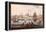 The Yeni Cami And the Port of Istanbul-Jean-Baptiste Hilair-Framed Premier Image Canvas