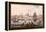 The Yeni Cami And the Port of Istanbul-Jean-Baptiste Hilair-Framed Premier Image Canvas