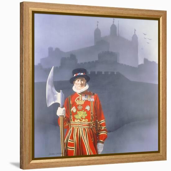 The Yeoman Gaoler, 1977-Sandra Lawrence-Framed Premier Image Canvas